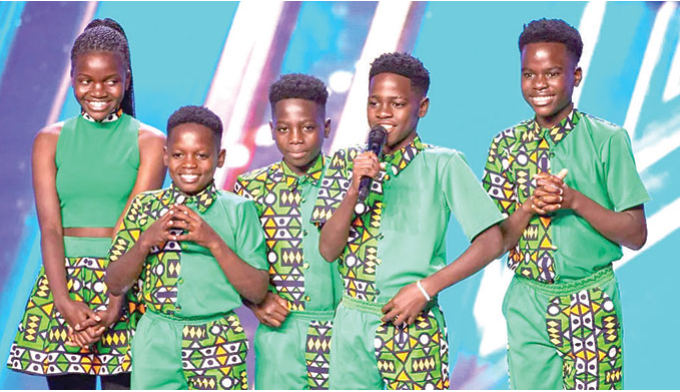 Triplets Ghetto Kids Making Us Proud At The Royal Commonwealth Service At Westminster Abbey, LONDON